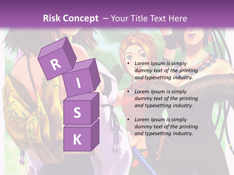 A Group Of Women Standing Next To Each Other PowerPoint Template