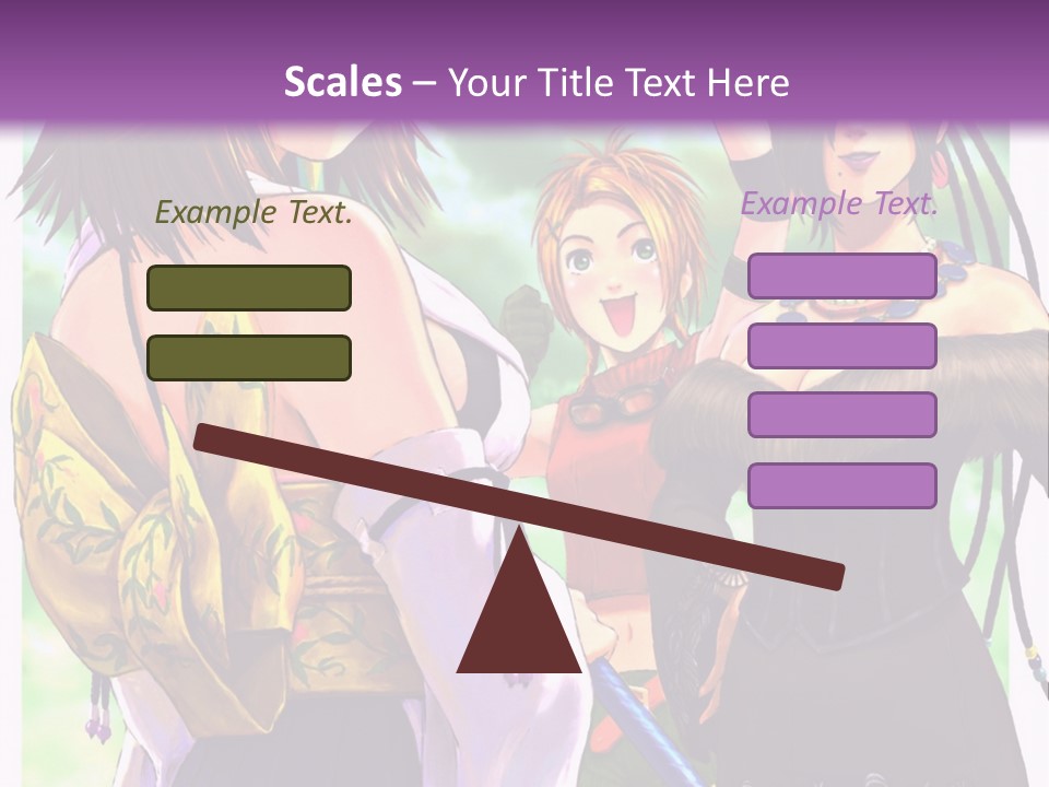 A Group Of Women Standing Next To Each Other PowerPoint Template