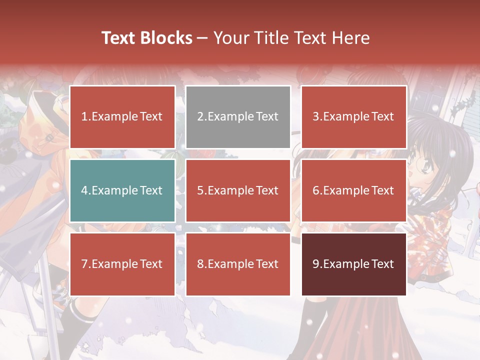 A Group Of People Standing In Front Of A Christmas Tree PowerPoint Template