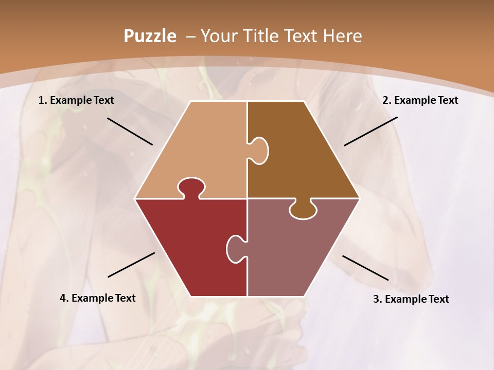 A Man With A Green Shirt Is Holding His Hands On His Chest PowerPoint Template