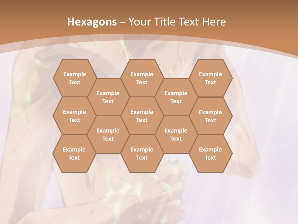 A Man With A Green Shirt Is Holding His Hands On His Chest PowerPoint Template