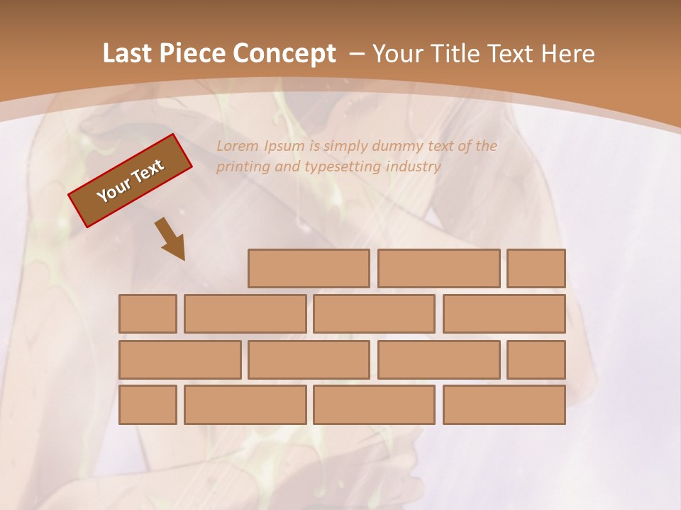 A Man With A Green Shirt Is Holding His Hands On His Chest PowerPoint Template