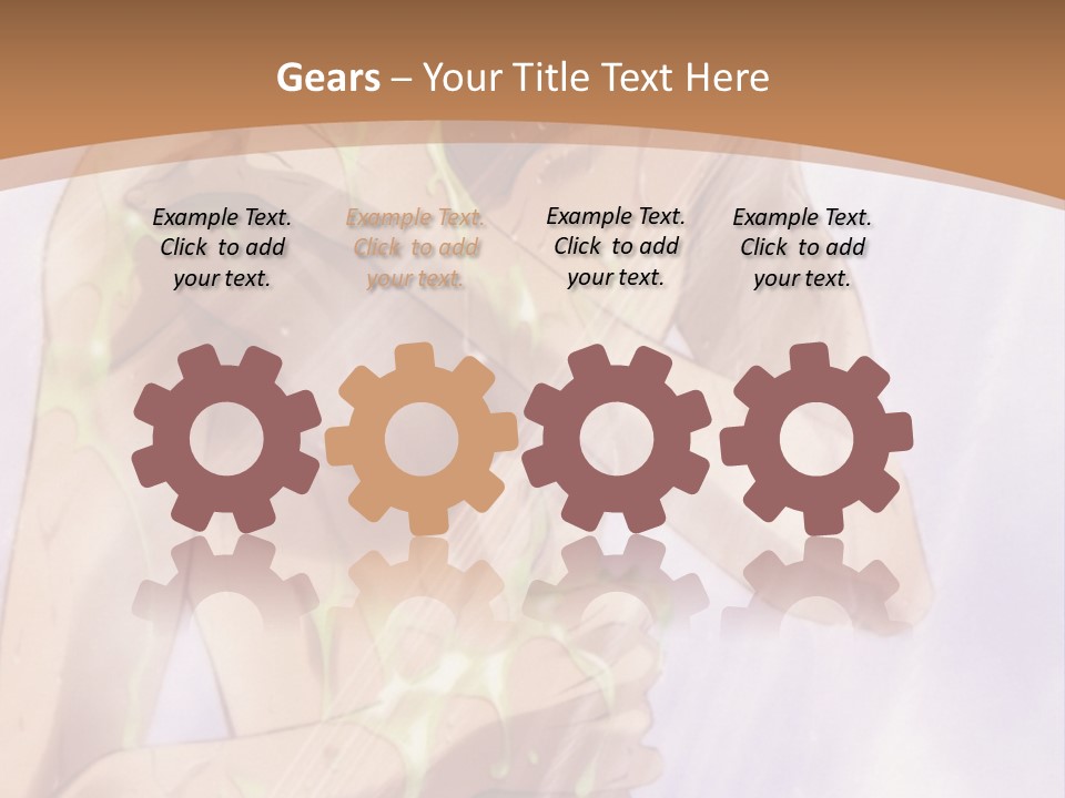 A Man With A Green Shirt Is Holding His Hands On His Chest PowerPoint Template