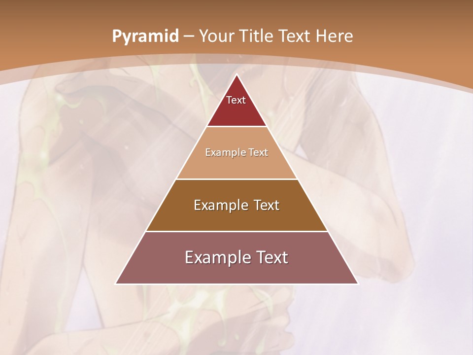 A Man With A Green Shirt Is Holding His Hands On His Chest PowerPoint Template