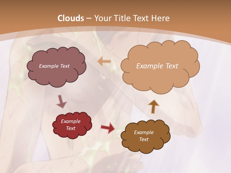 A Man With A Green Shirt Is Holding His Hands On His Chest PowerPoint Template