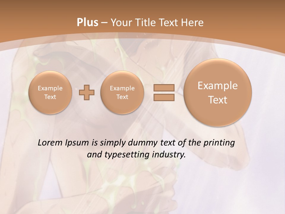 A Man With A Green Shirt Is Holding His Hands On His Chest PowerPoint Template