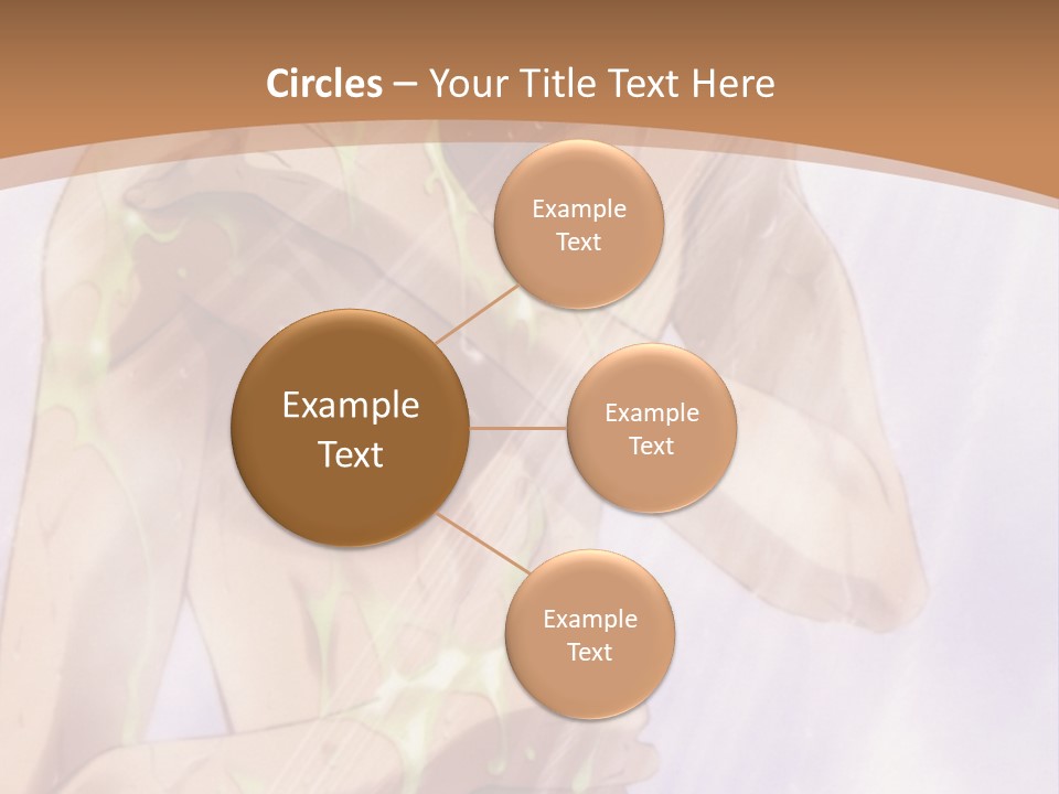 A Man With A Green Shirt Is Holding His Hands On His Chest PowerPoint Template