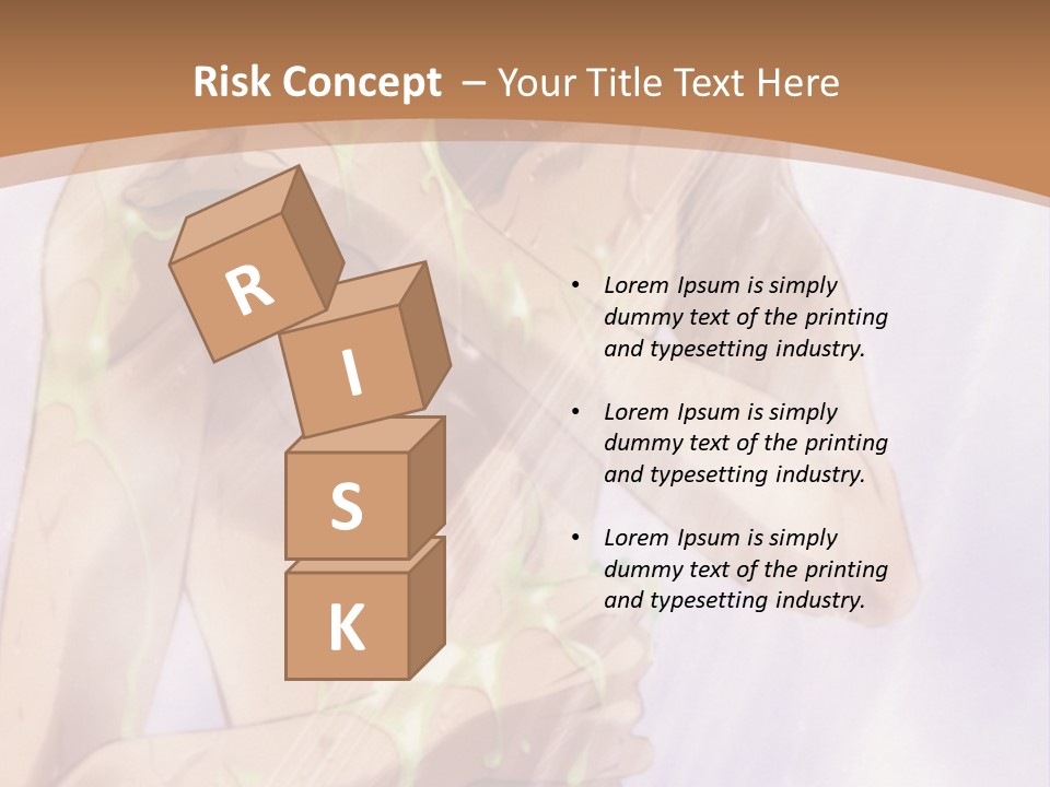 A Man With A Green Shirt Is Holding His Hands On His Chest PowerPoint Template