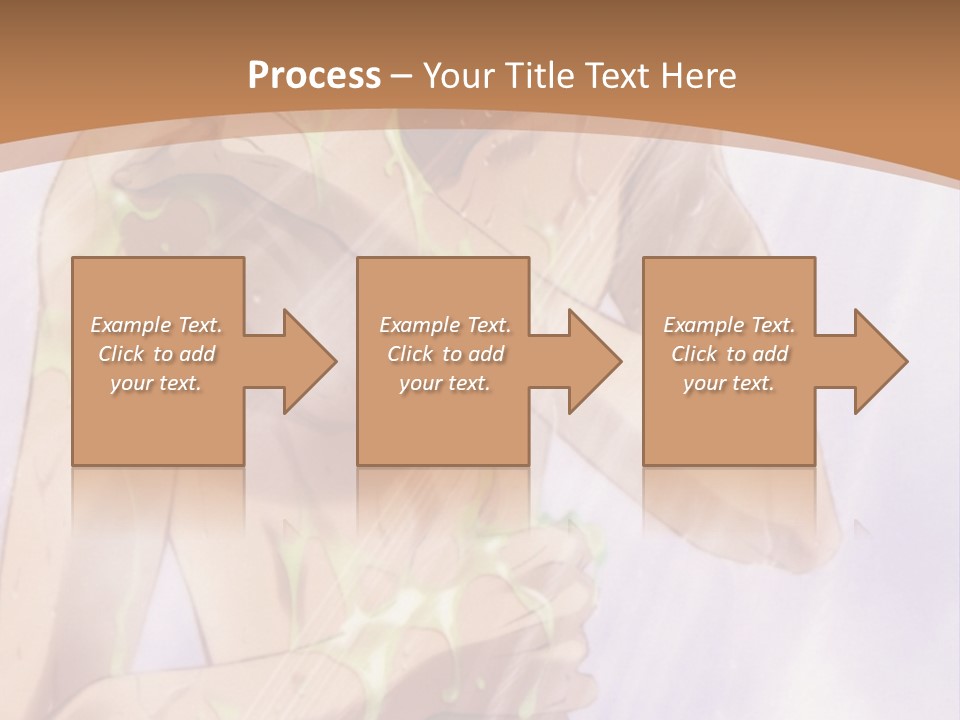 A Man With A Green Shirt Is Holding His Hands On His Chest PowerPoint Template