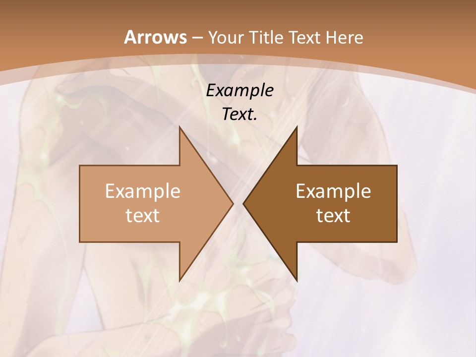 A Man With A Green Shirt Is Holding His Hands On His Chest PowerPoint Template