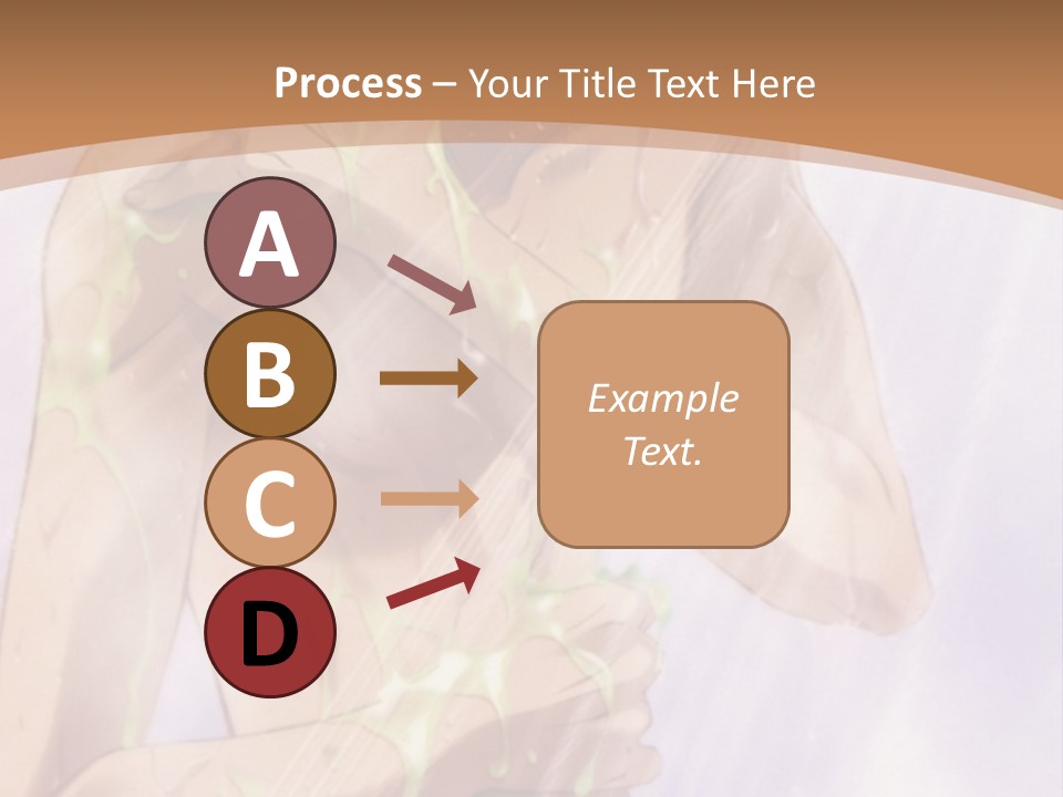 A Man With A Green Shirt Is Holding His Hands On His Chest PowerPoint Template