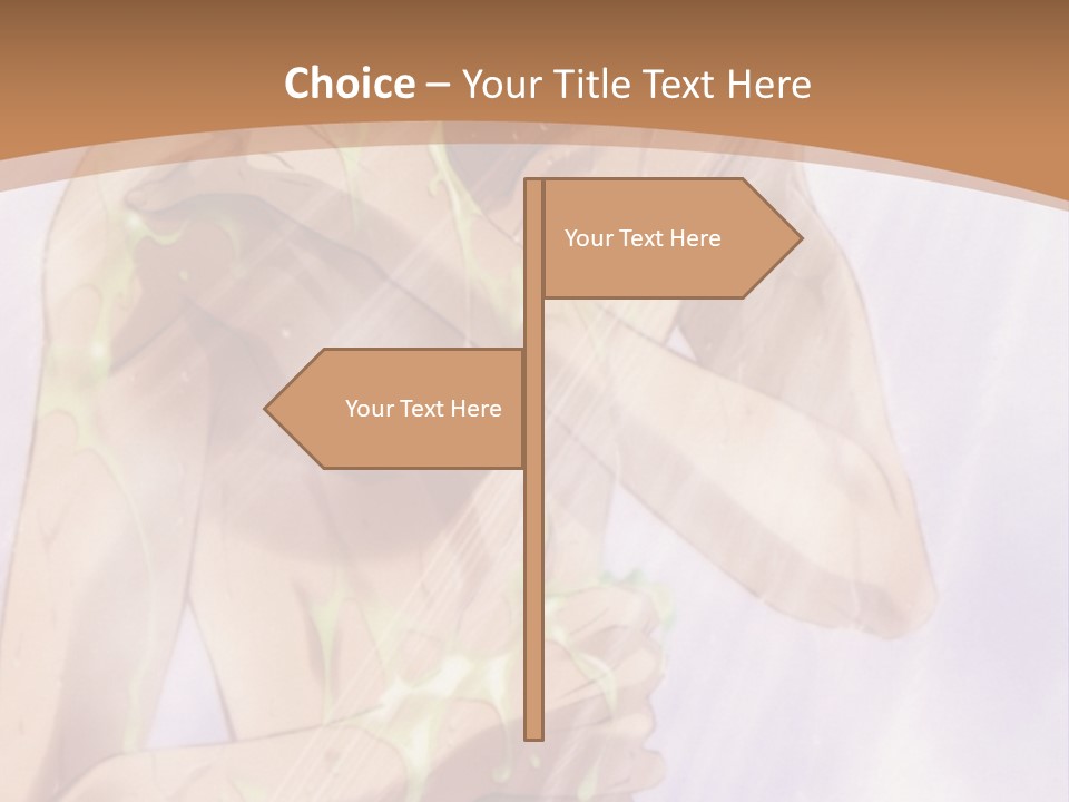 A Man With A Green Shirt Is Holding His Hands On His Chest PowerPoint Template