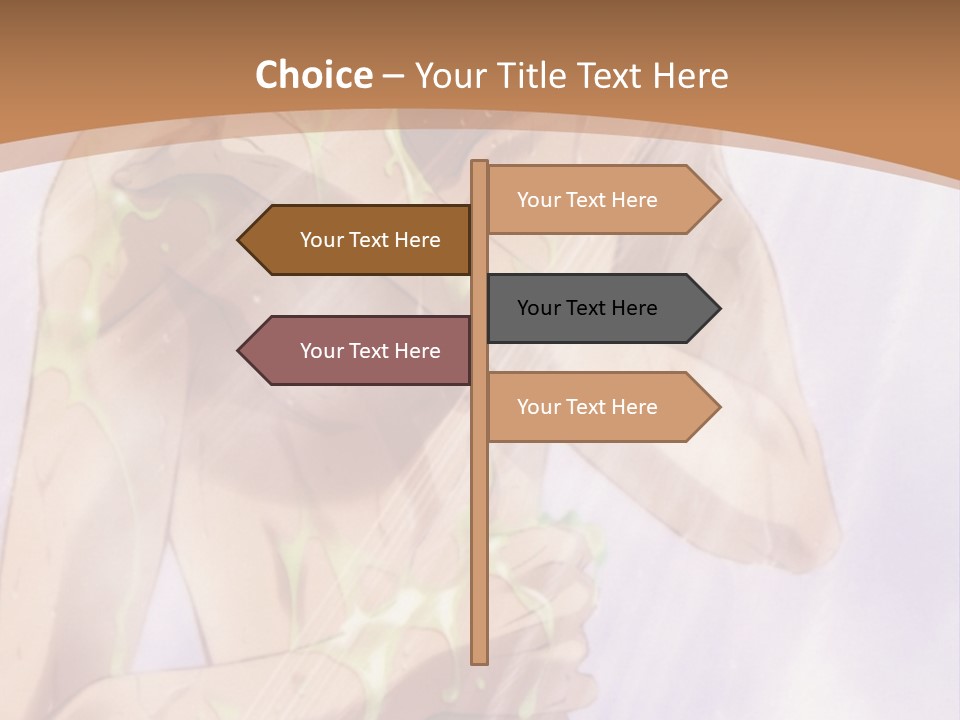 A Man With A Green Shirt Is Holding His Hands On His Chest PowerPoint Template