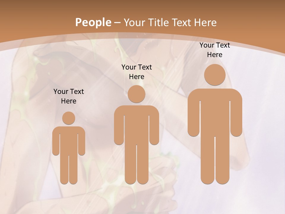 A Man With A Green Shirt Is Holding His Hands On His Chest PowerPoint Template