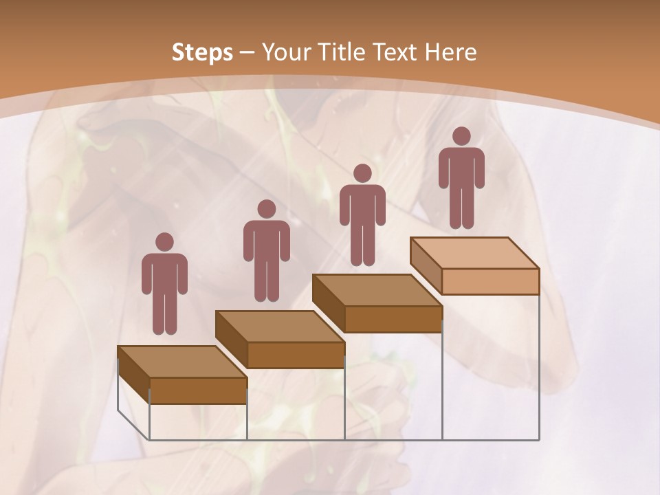 A Man With A Green Shirt Is Holding His Hands On His Chest PowerPoint Template