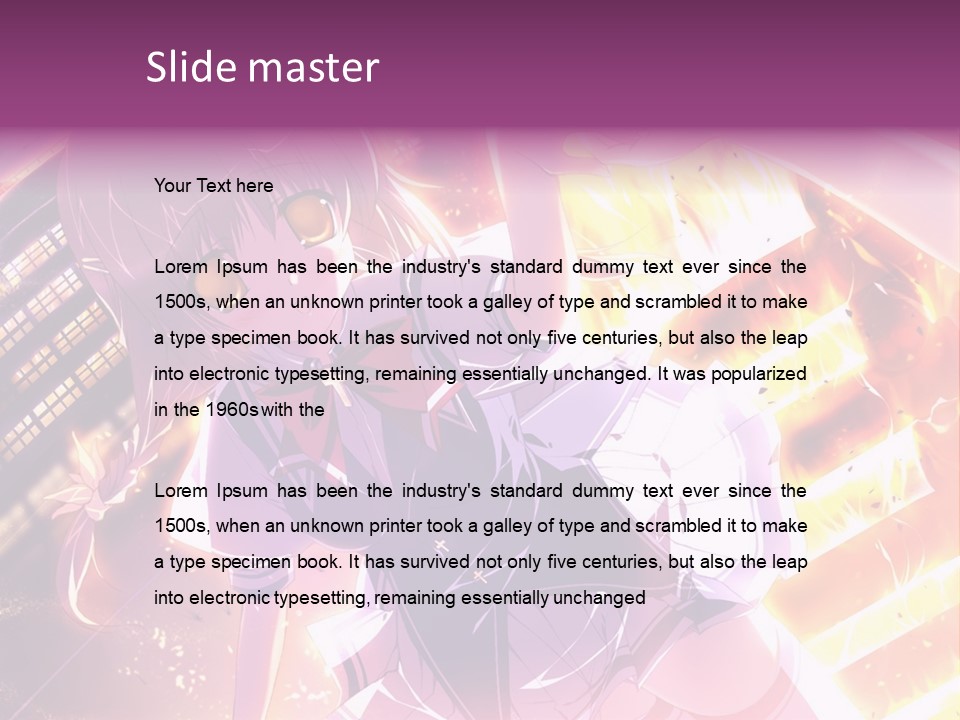 A Girl In A Short Skirt Is Dancing In Front Of A Cityscape PowerPoint Template