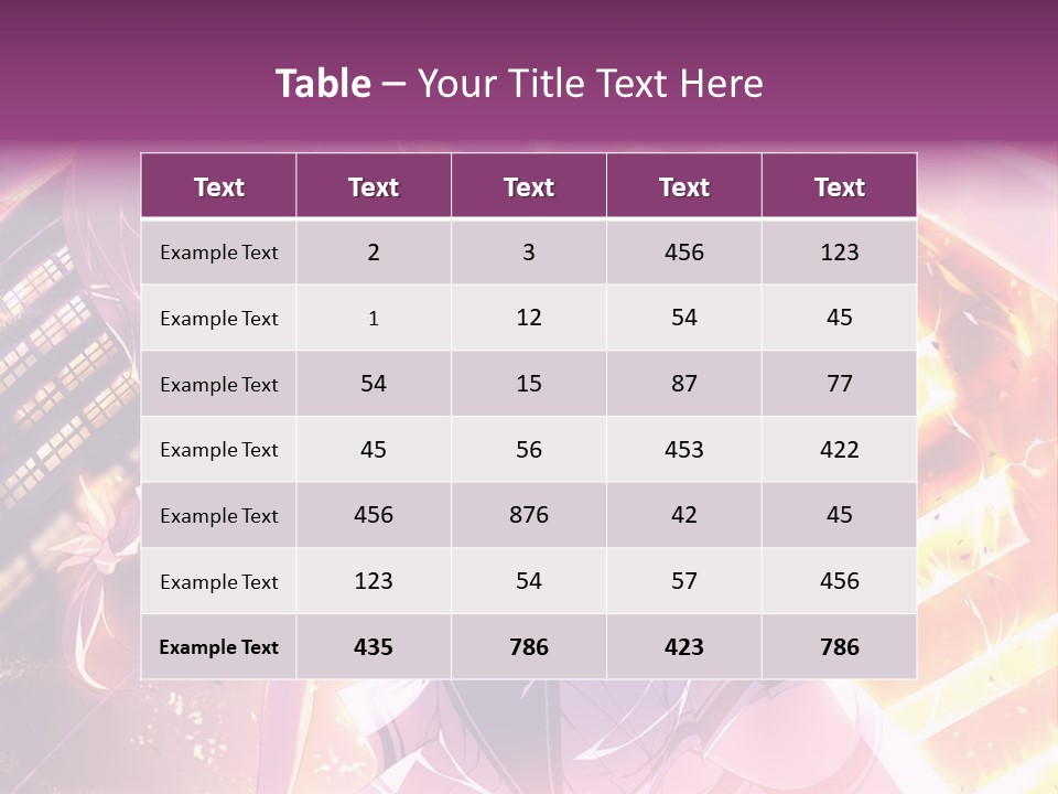 A Girl In A Short Skirt Is Dancing In Front Of A Cityscape PowerPoint Template