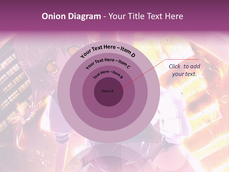 A Girl In A Short Skirt Is Dancing In Front Of A Cityscape PowerPoint Template