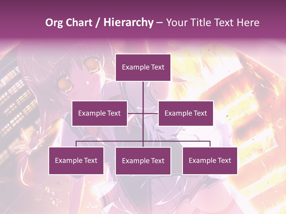 A Girl In A Short Skirt Is Dancing In Front Of A Cityscape PowerPoint Template