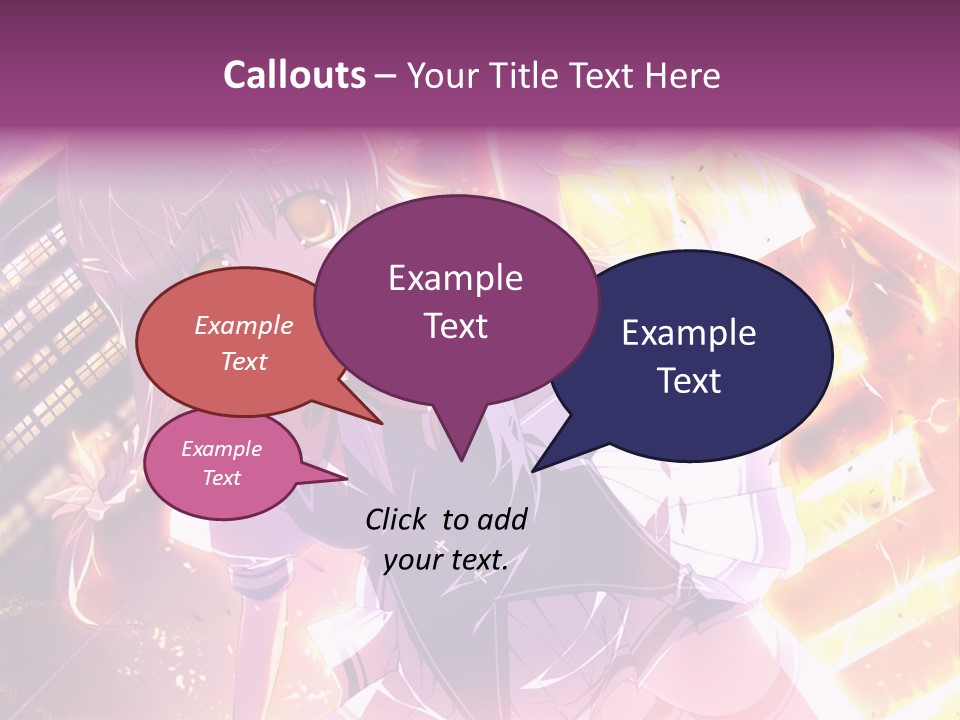 A Girl In A Short Skirt Is Dancing In Front Of A Cityscape PowerPoint Template