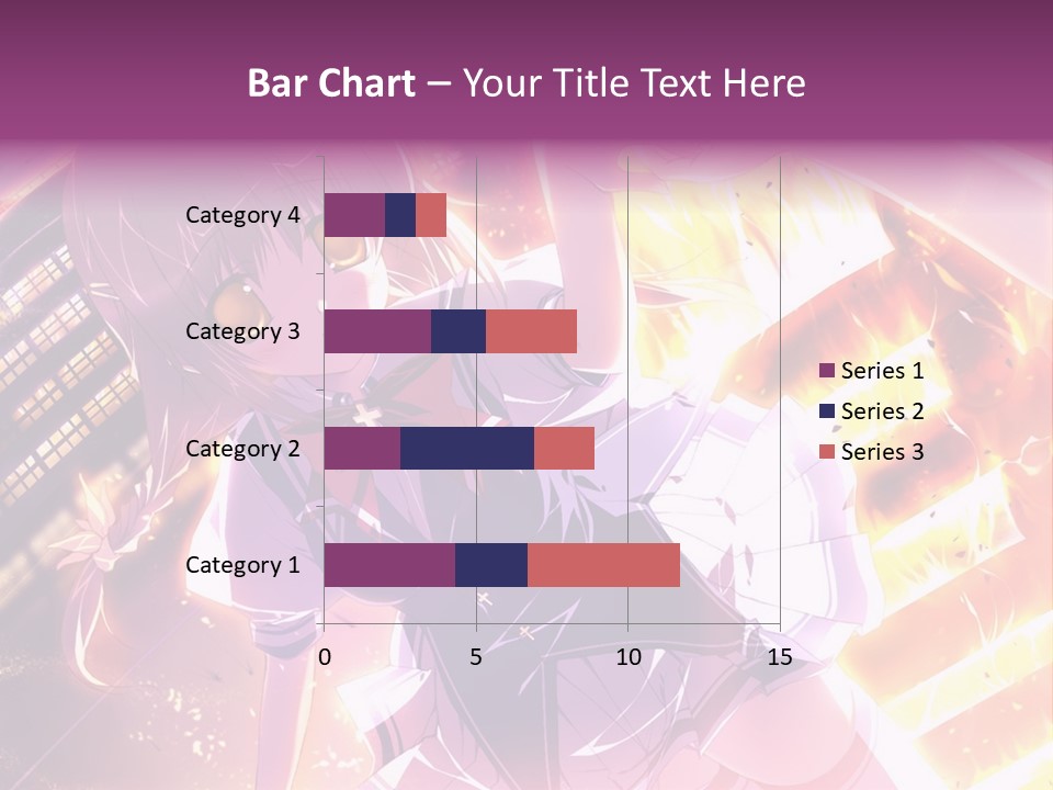 A Girl In A Short Skirt Is Dancing In Front Of A Cityscape PowerPoint Template