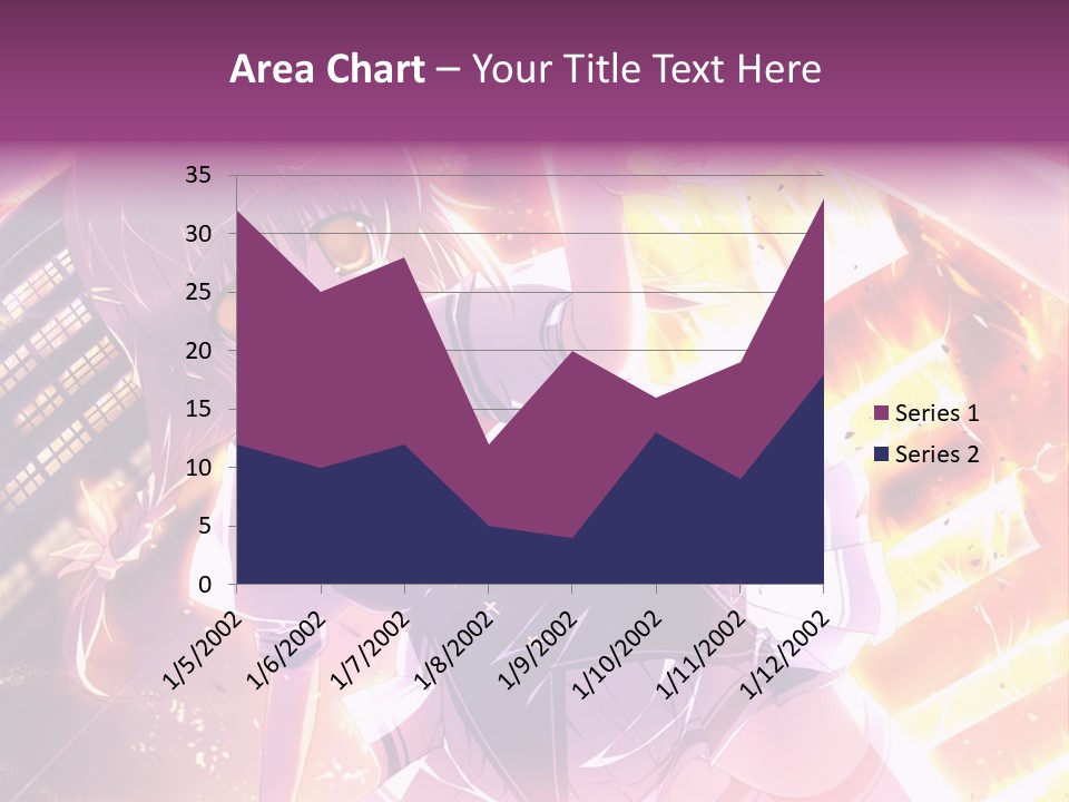 A Girl In A Short Skirt Is Dancing In Front Of A Cityscape PowerPoint Template