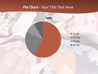 A Couple Of Anime Girls Powerpoint Template PowerPoint Template