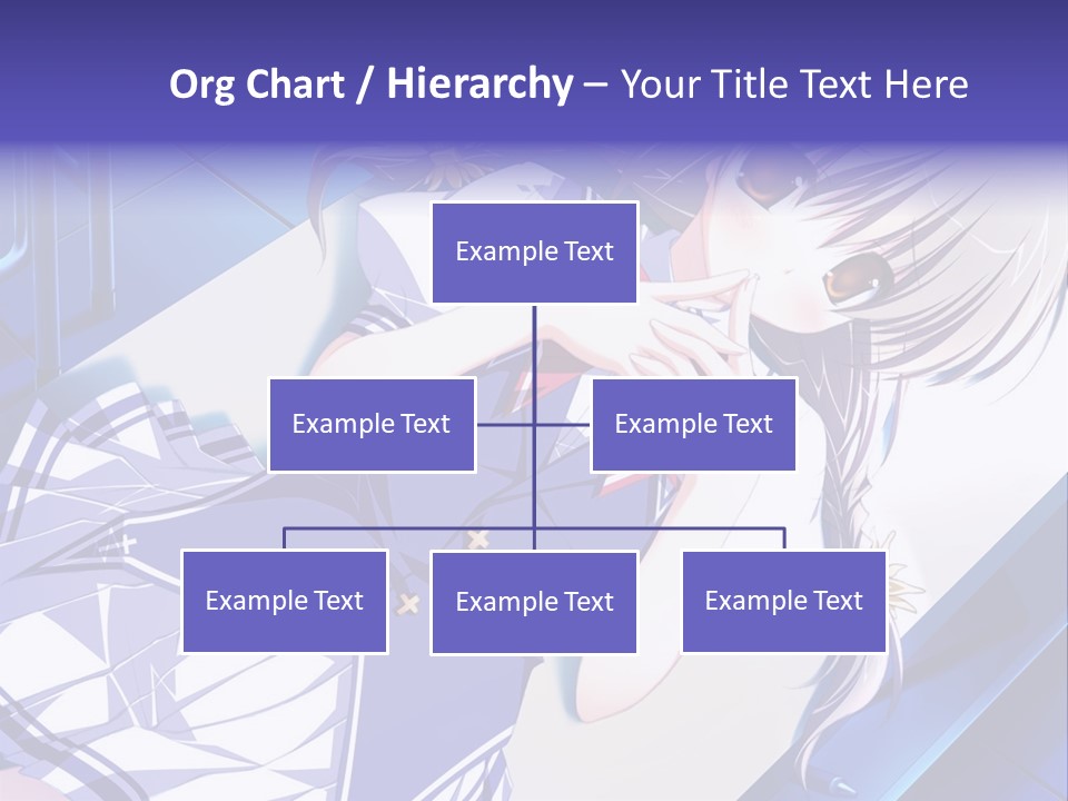 A Woman In A Blue Dress Is Posing For A Picture PowerPoint Template