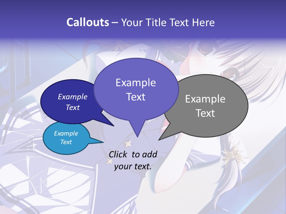 A Woman In A Blue Dress Is Posing For A Picture PowerPoint Template