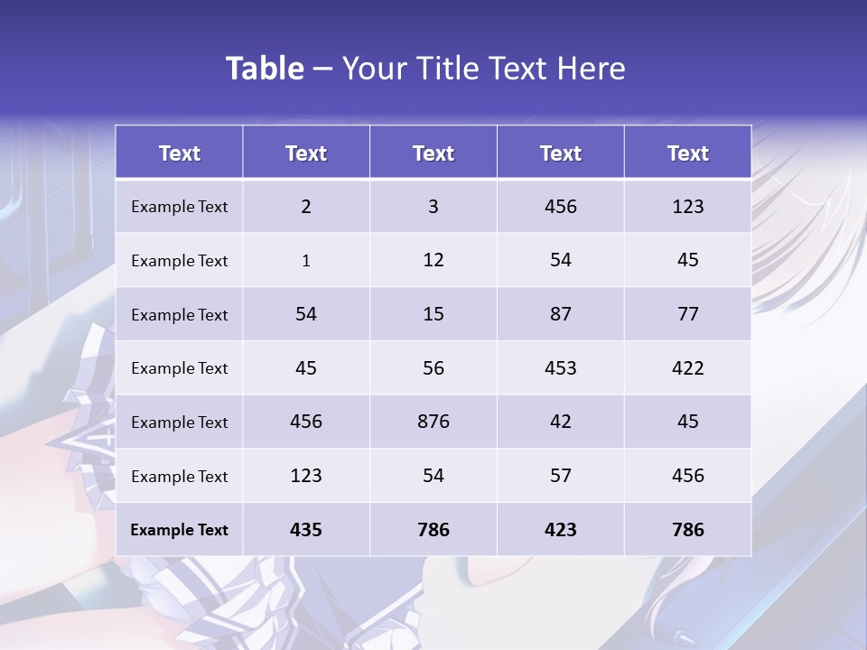 A Woman In A Blue Dress Is Posing For A Picture PowerPoint Template