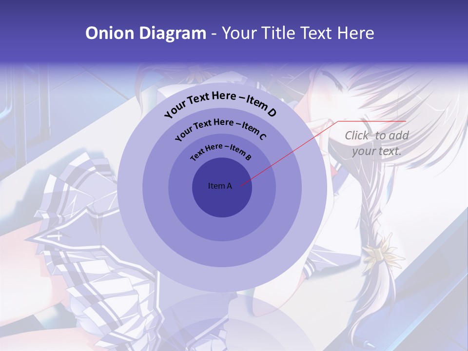 A Woman In A Blue Dress Is Posing For A Picture PowerPoint Template