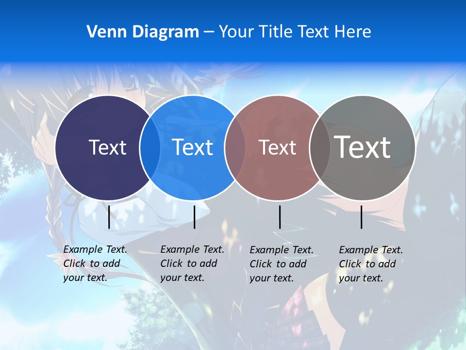 A Anime Character With Long Hair And Brown Eyes PowerPoint Template