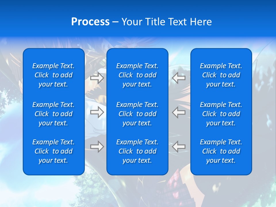 A Anime Character With Long Hair And Brown Eyes PowerPoint Template