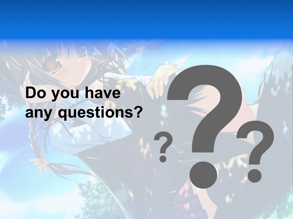 A Anime Character With Long Hair And Brown Eyes PowerPoint Template