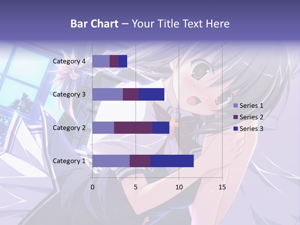 A Woman In A White Shirt And A Red Tie PowerPoint Template