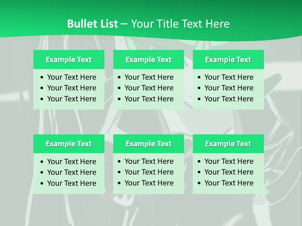 A Green And Black Anime Character Powerpoint Presentation PowerPoint Template