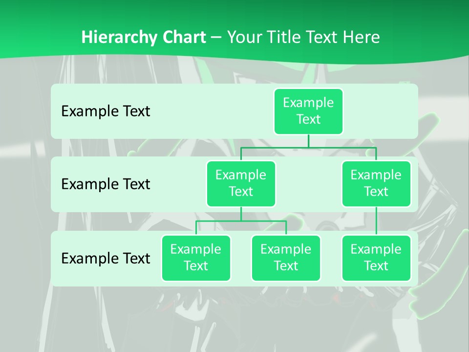 A Green And Black Anime Character Powerpoint Presentation PowerPoint Template