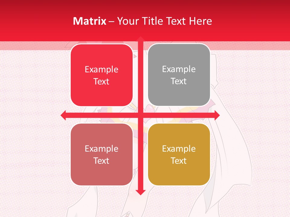 A Girl With A Heart Shaped Object In Her Hand PowerPoint Template