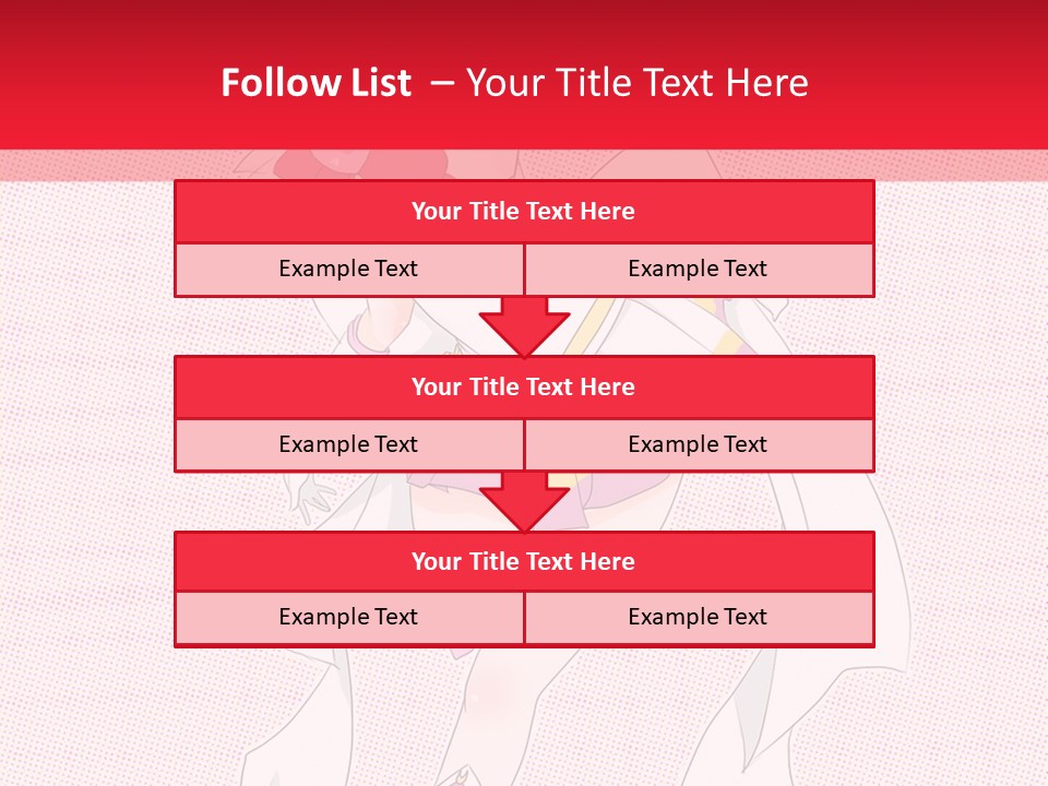 A Girl With A Heart Shaped Object In Her Hand PowerPoint Template