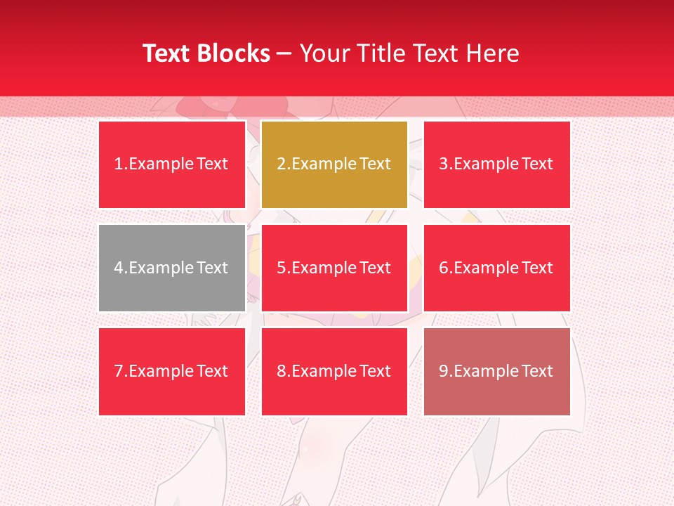 A Girl With A Heart Shaped Object In Her Hand PowerPoint Template