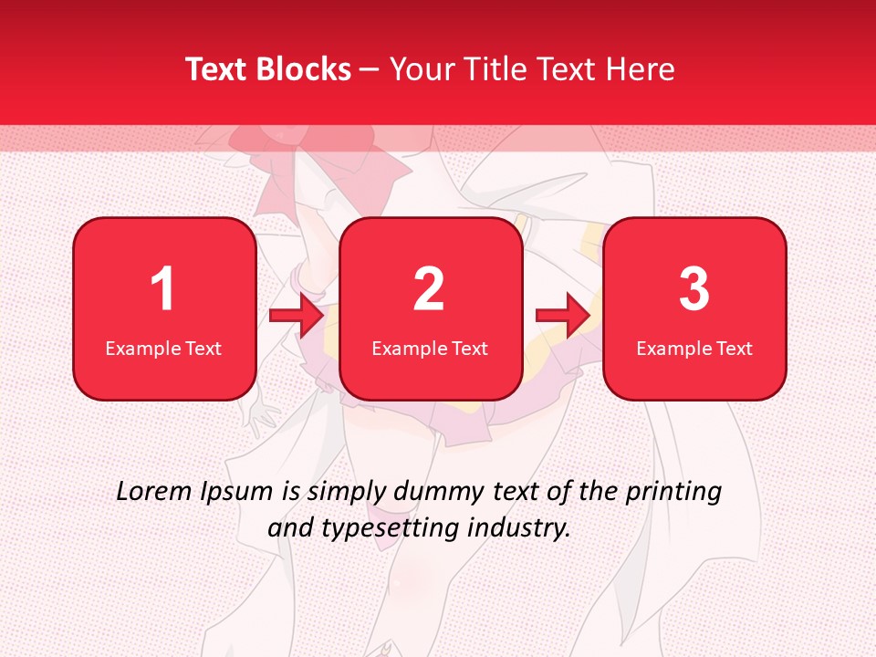A Girl With A Heart Shaped Object In Her Hand PowerPoint Template