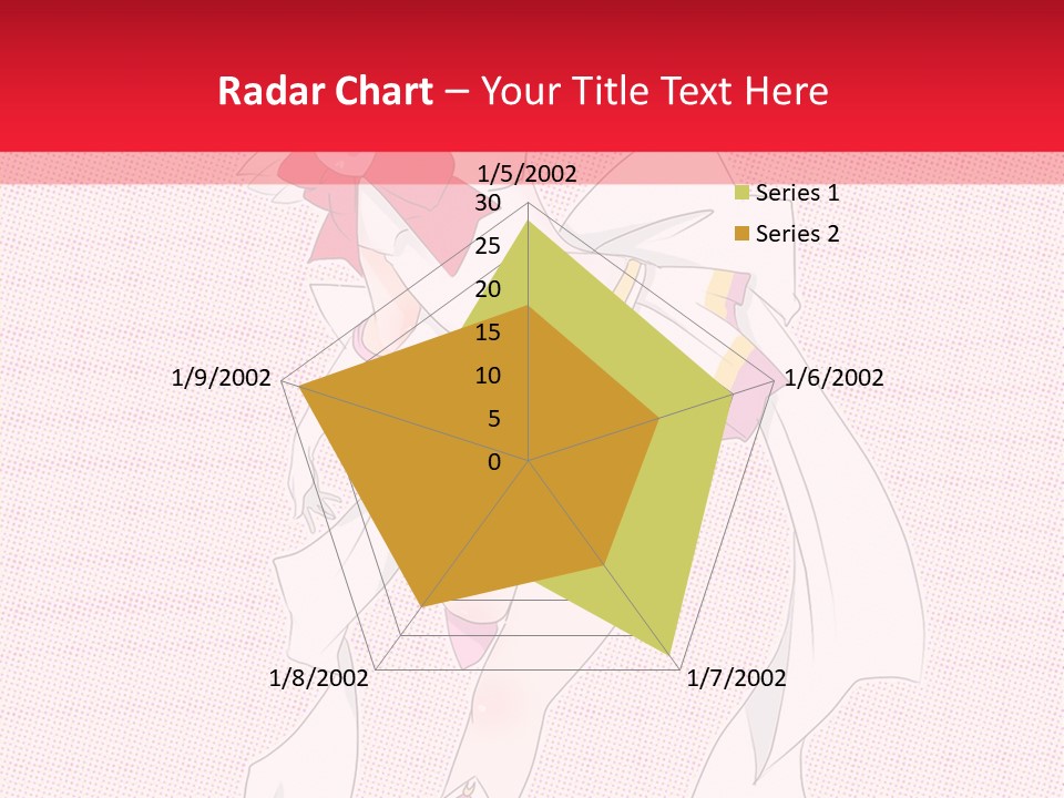 A Girl With A Heart Shaped Object In Her Hand PowerPoint Template