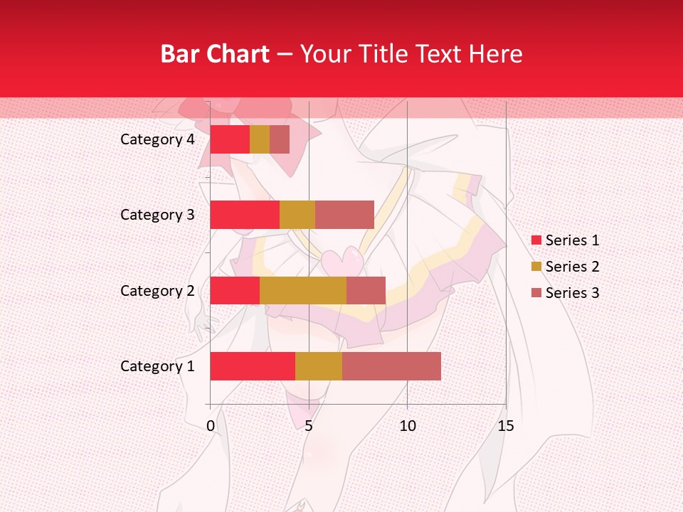 A Girl With A Heart Shaped Object In Her Hand PowerPoint Template