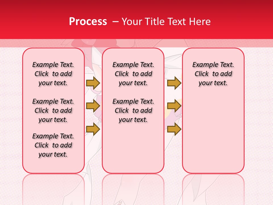 A Girl With A Heart Shaped Object In Her Hand PowerPoint Template