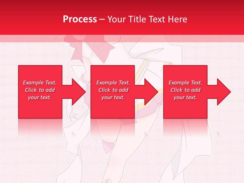 A Girl With A Heart Shaped Object In Her Hand PowerPoint Template