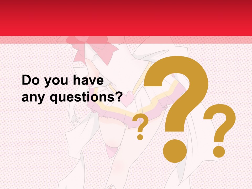 A Girl With A Heart Shaped Object In Her Hand PowerPoint Template