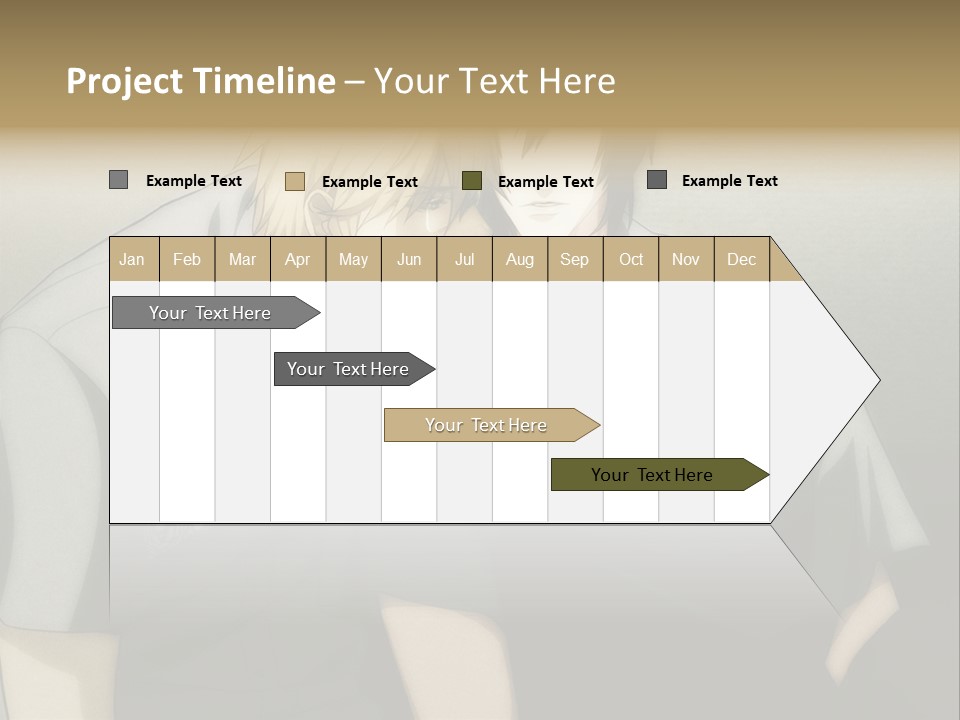 A Couple Of People Sitting Next To Each Other PowerPoint Template