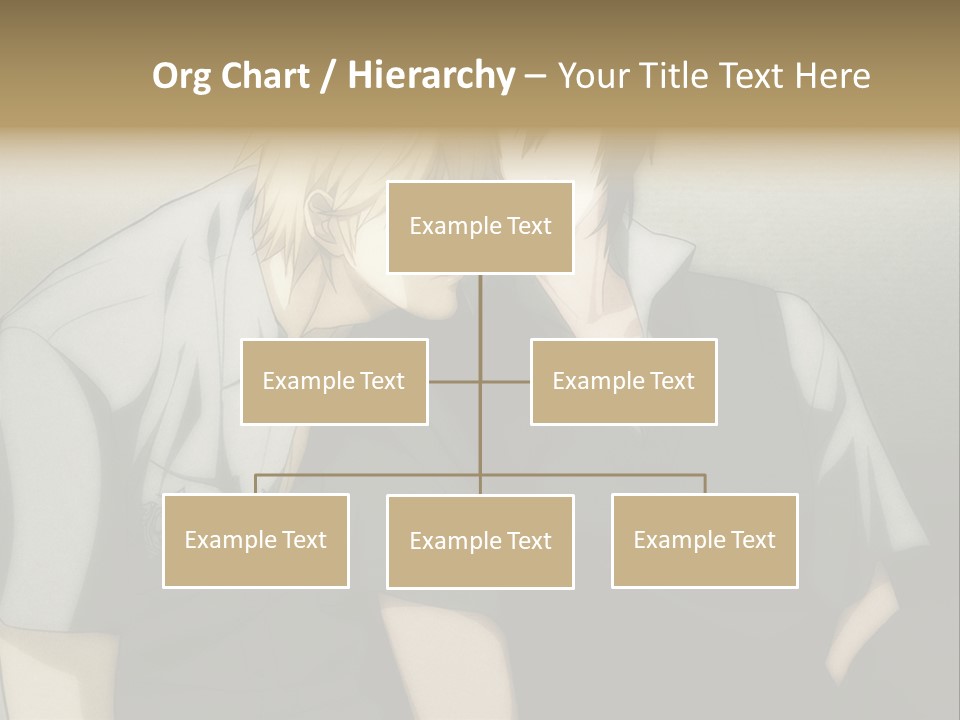 A Couple Of People Sitting Next To Each Other PowerPoint Template