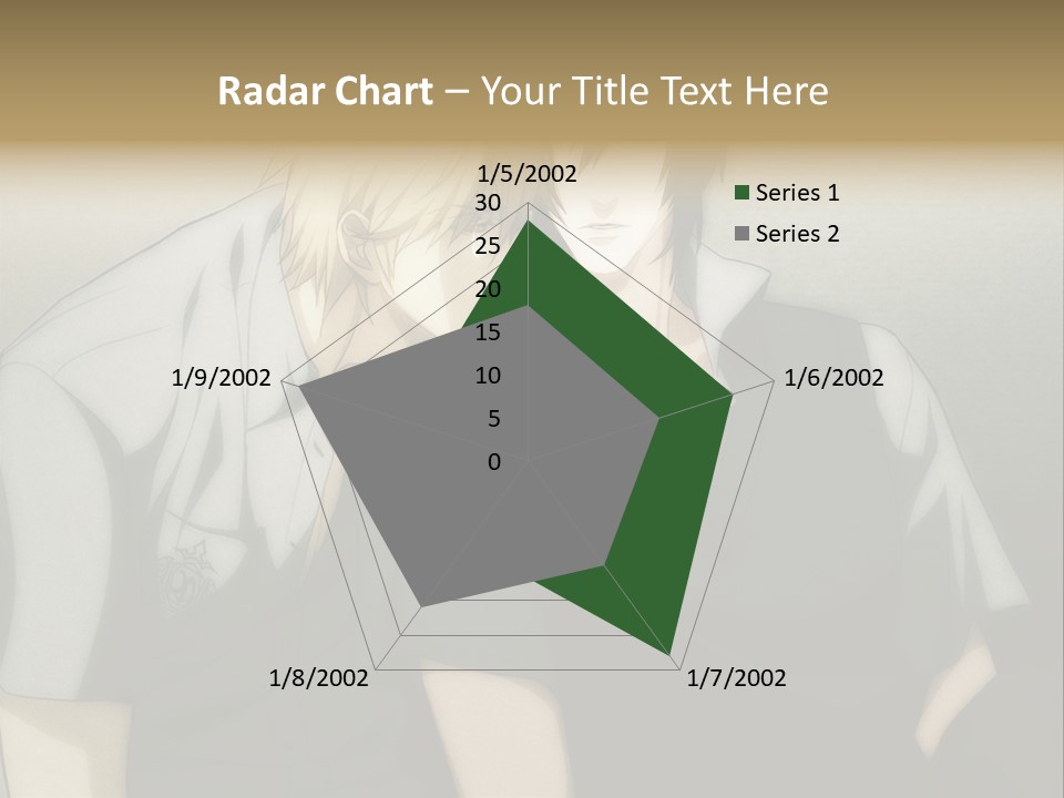 A Couple Of People Sitting Next To Each Other PowerPoint Template
