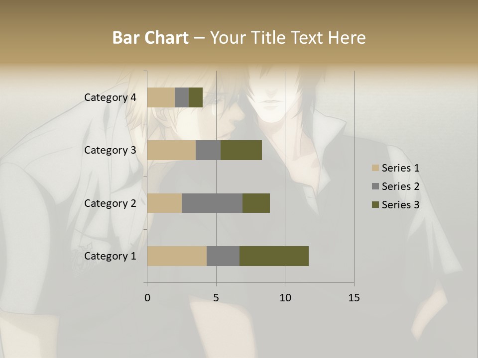 A Couple Of People Sitting Next To Each Other PowerPoint Template